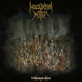 NOCTURNAL WITCH · A Thousand Pyres | BONE LP (Black Metal/Thrash Metal Vinyl) · Bild 1