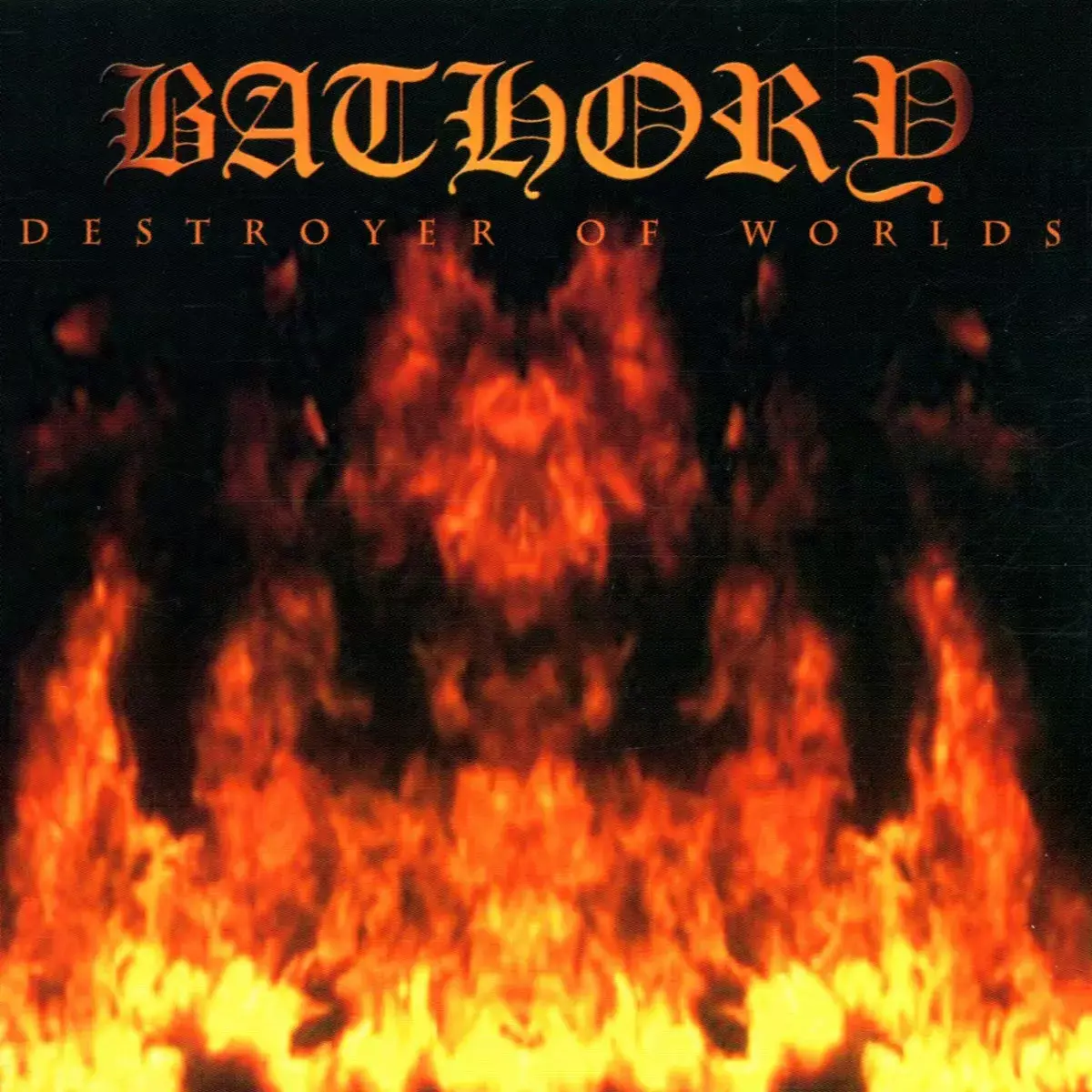 BATHORY · Destroyer Of Worlds | BLACK 2LP (Black Metal Vinyl) · Bild 1