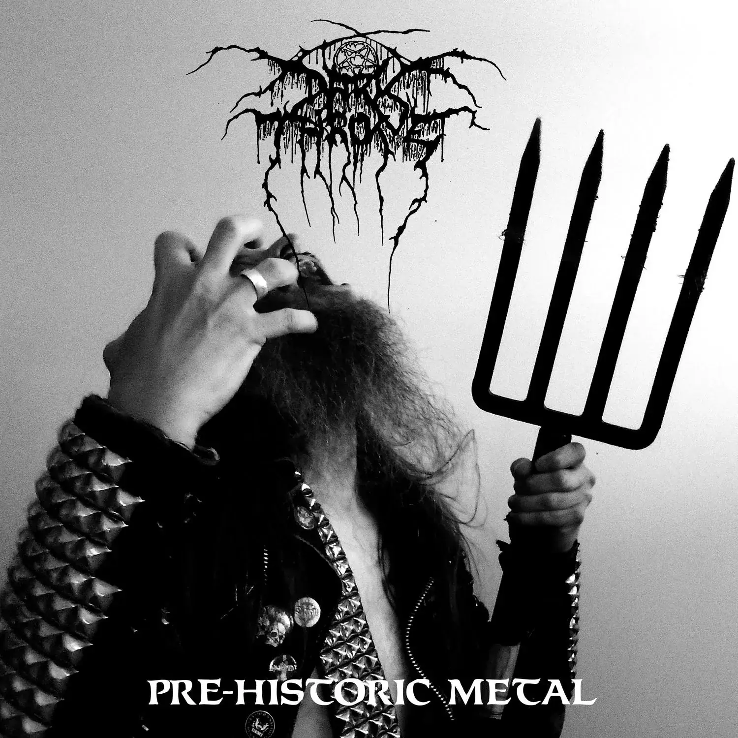 DARKTHRONE · Pre-Historic Metal | SILVER LP (Black Metal Vinyl) · Bild 1