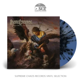 HATE ETERNAL · Upon Desolate Sands | TRANSPARENT BLUE/RED SPLATTER LP (Death Metal Vinyl)