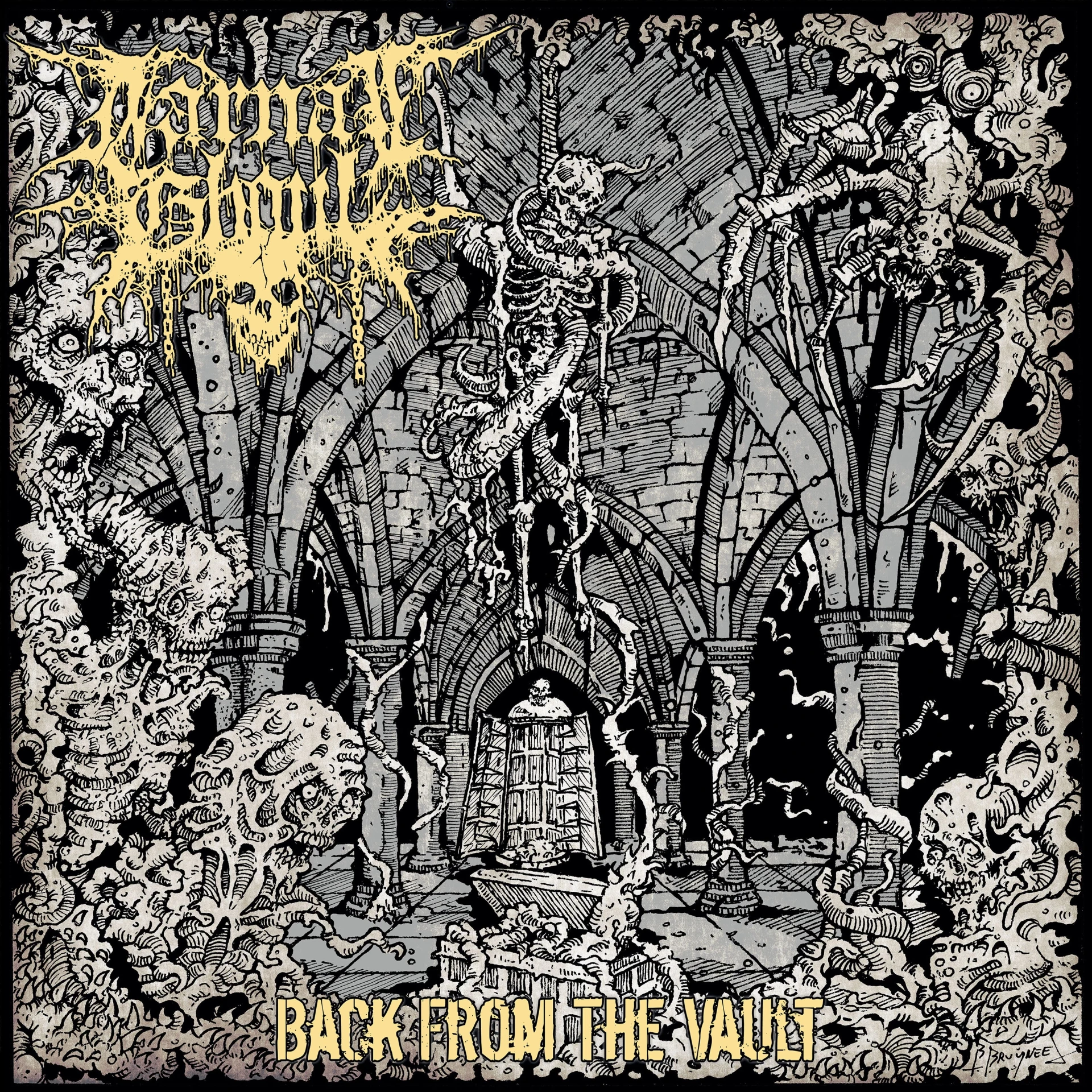 CARNAL GHOUL · Back From The Vault | BLACK LP (Death Metal Vinyl) · Bild 2