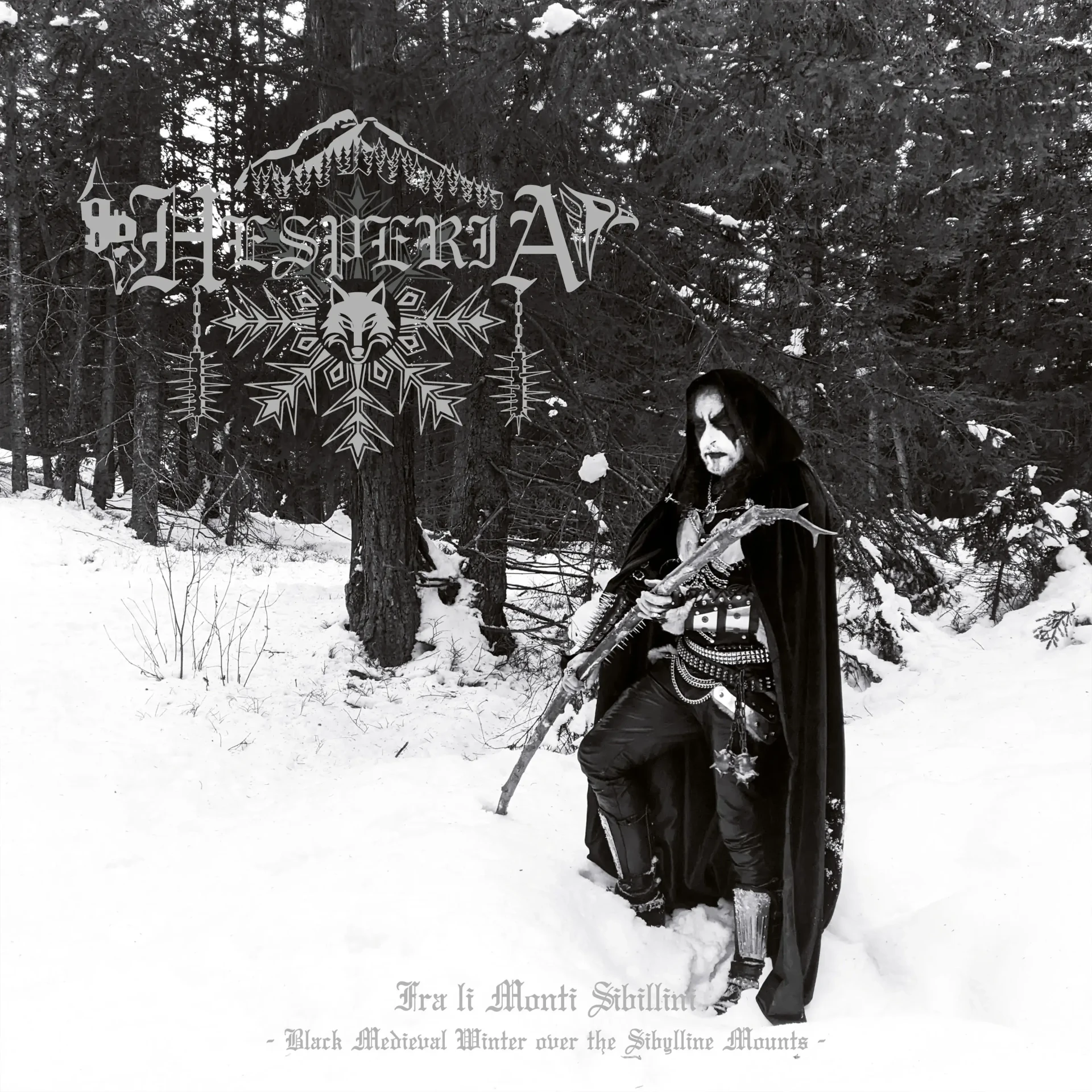 HESPERIA · Fra Li Monti Sibillini (Black Medieval Winter Over The Sibylline Mounts) | SILVER 2LP (Black Metal Vinyl) · Bild 1