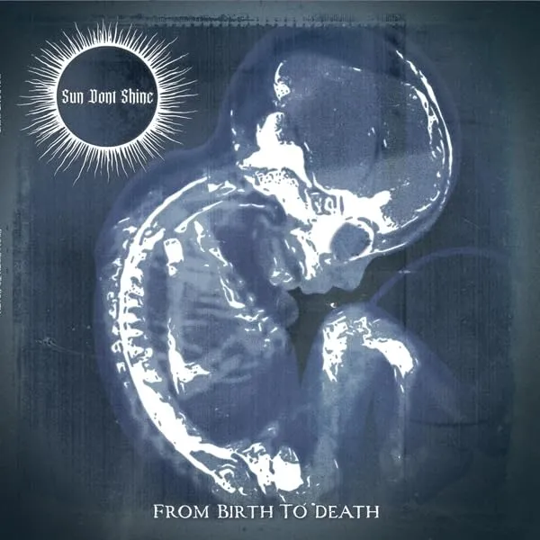 SUN DONT SHINE · From Birth To Death | BLUE/BLACK SPLATTER LP (Doom Metal/Sludge Vinyl) · Bild 1