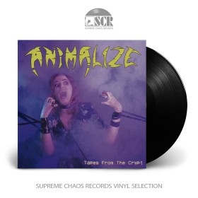 ANIMALIZE · Tapes From The Crypt | BLACK LP (Heavy Metal Vinyl)