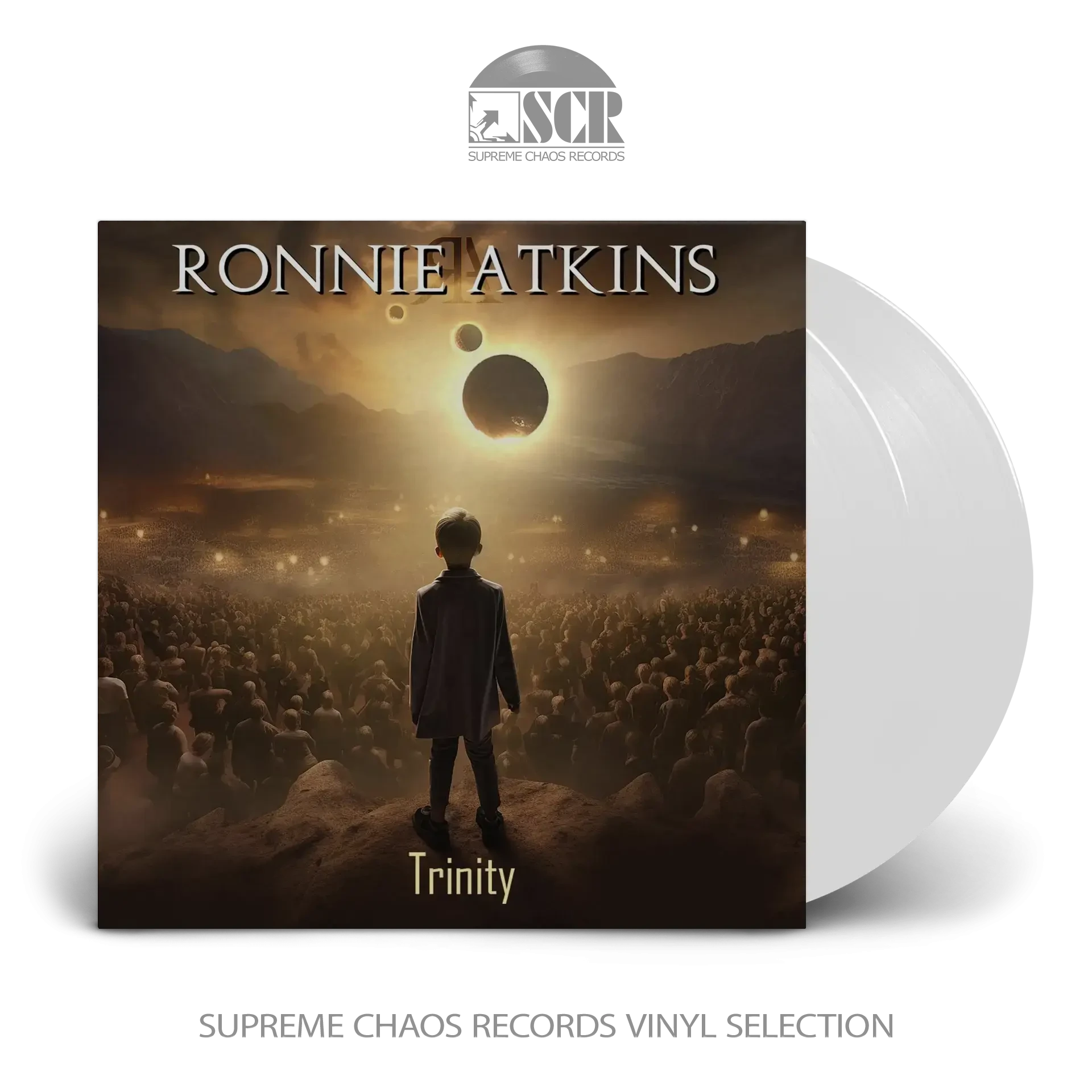 RONNIE ATKINS · Trinity | WHITE 2LP (Hard Rock Vinyl)