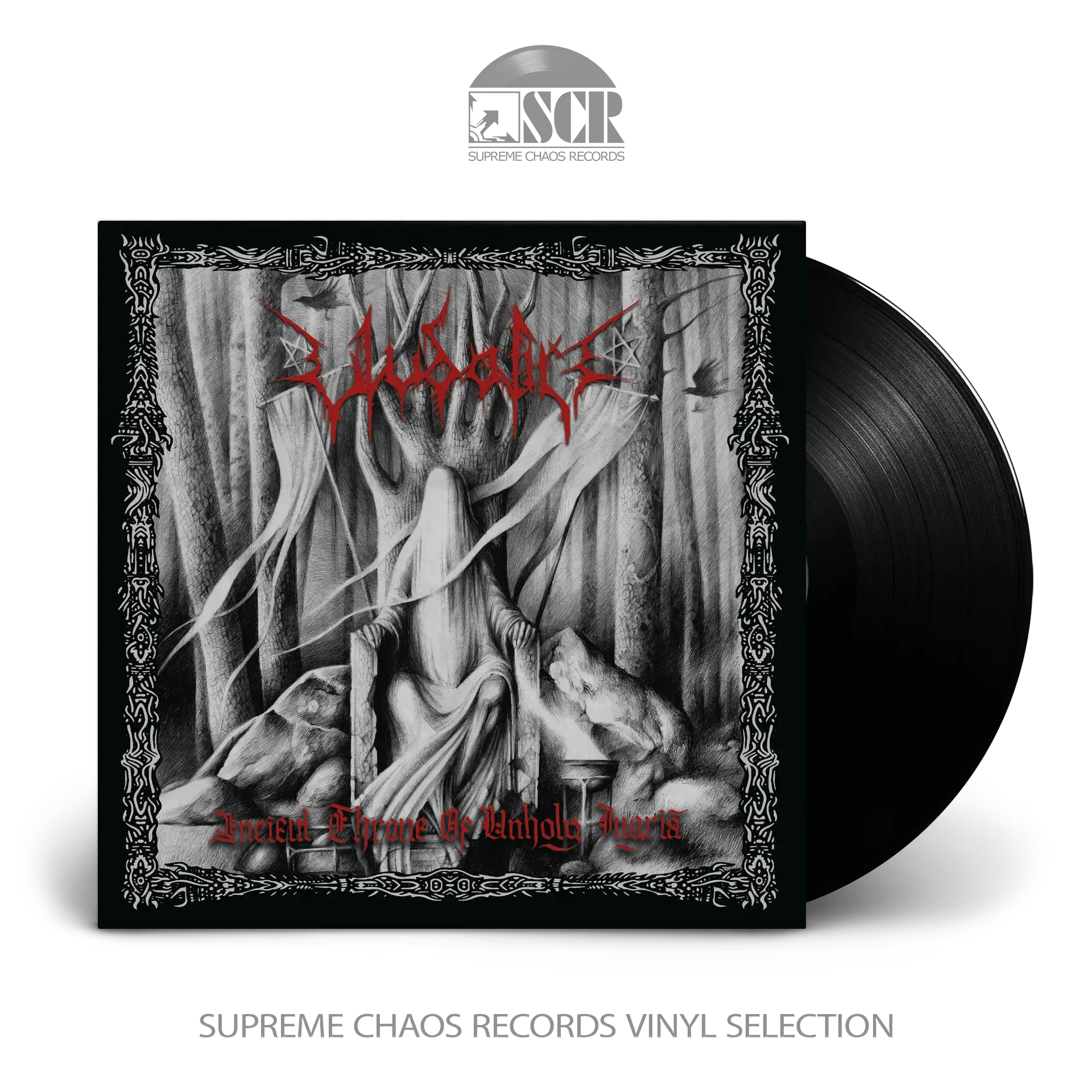 ULVDALIR · Ancient Throne Of Unholy Ingria | BLACK LP (Black Metal Vinyl)