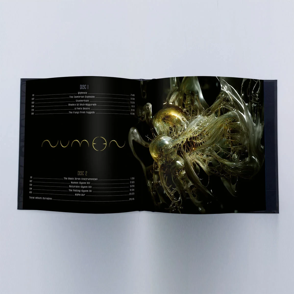 ALKALOID · Numen (B-Stock) | ARTBOOK 2CD (Progressive Metal/Death Metal CDs) · Bild 4