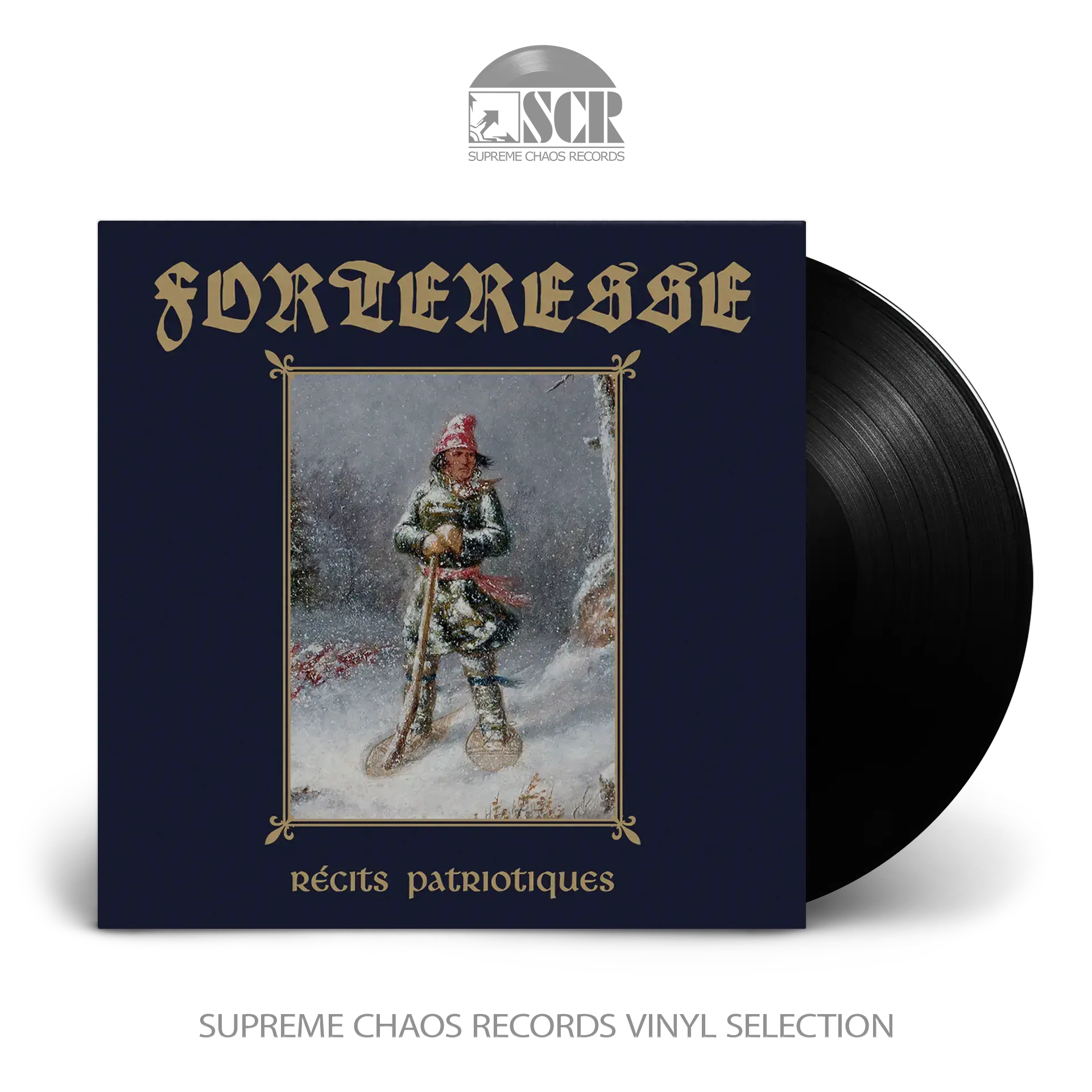 FORTERESSE · Récits Patriotiques | BLACK LP (Black Metal Vinyl)