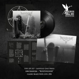 ARCKANUM · Kostogher (Re-release) | BLACK 2LP (Black Metal Vinyl) · Bild 2