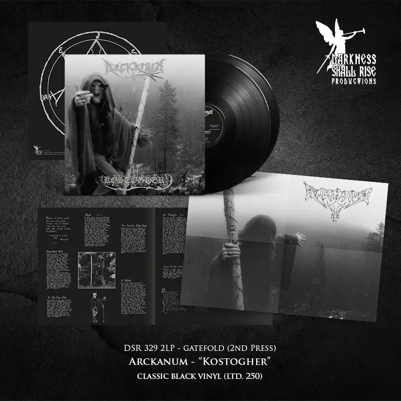 ARCKANUM · Kostogher (Re-release) | BLACK 2LP (Black Metal Vinyl) · Bild 2