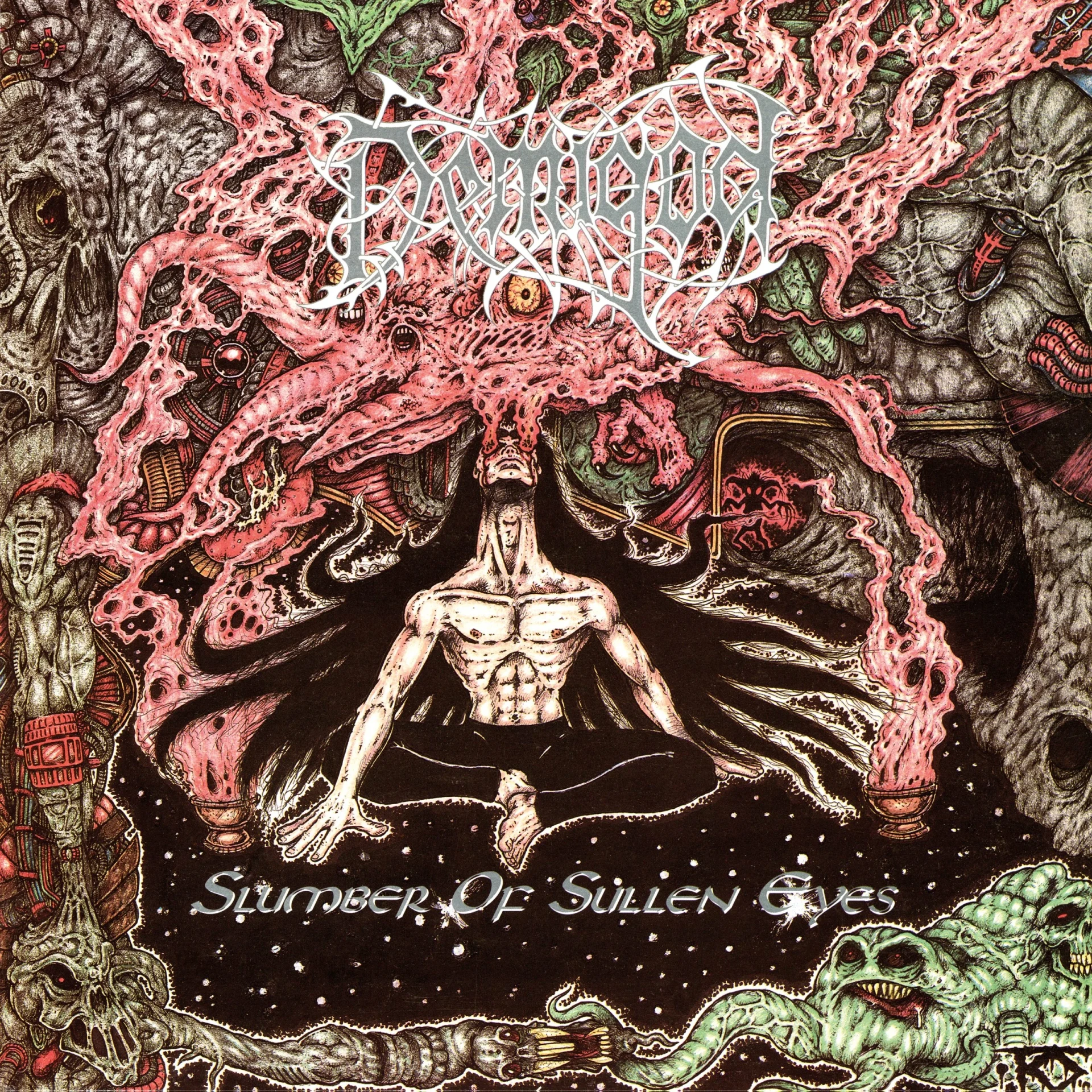 DEMIGOD · Slumber of Sullen Eyes | TRANSPARENT RED LP (Death Metal Vinyl) · Bild 1