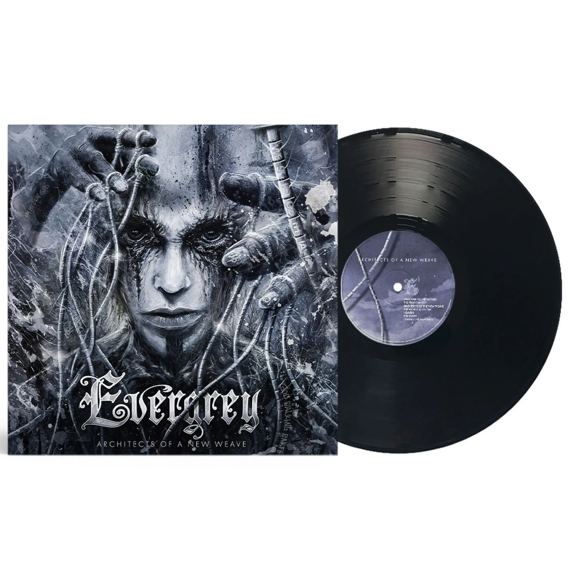 EVERGREY · Architects Of A New Weave | BLACK LP (Gothic Metal/Progressive Metal Vinyl) · Bild 2