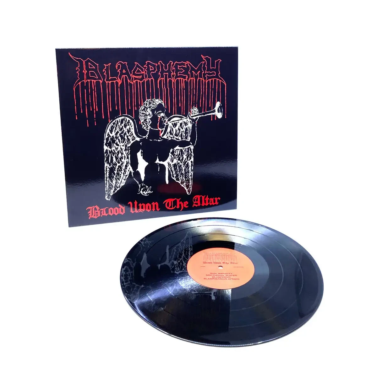BLASPHEMY · Blood Upon The Altar | BLACK LP (Black Metal Vinyl) · Bild 2