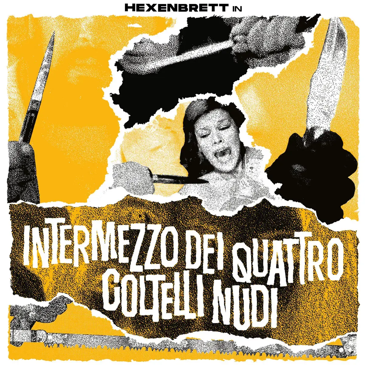 HEXENBRETT · Intermezzo dei quattro coltelli nudi | BLACK LP (Heavy Metal/Occult Rock Vinyl) · Bild 1