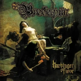 BRODEQUIN · Harbinger of Woe | BLACK LP (Death Metal Vinyl) · Bild 1