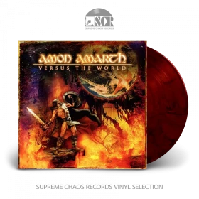 AMON AMARTH · Versus The World | CRIMSON RED MARBLED LP (Melodic Death Metal/Viking Metal Vinyl)
