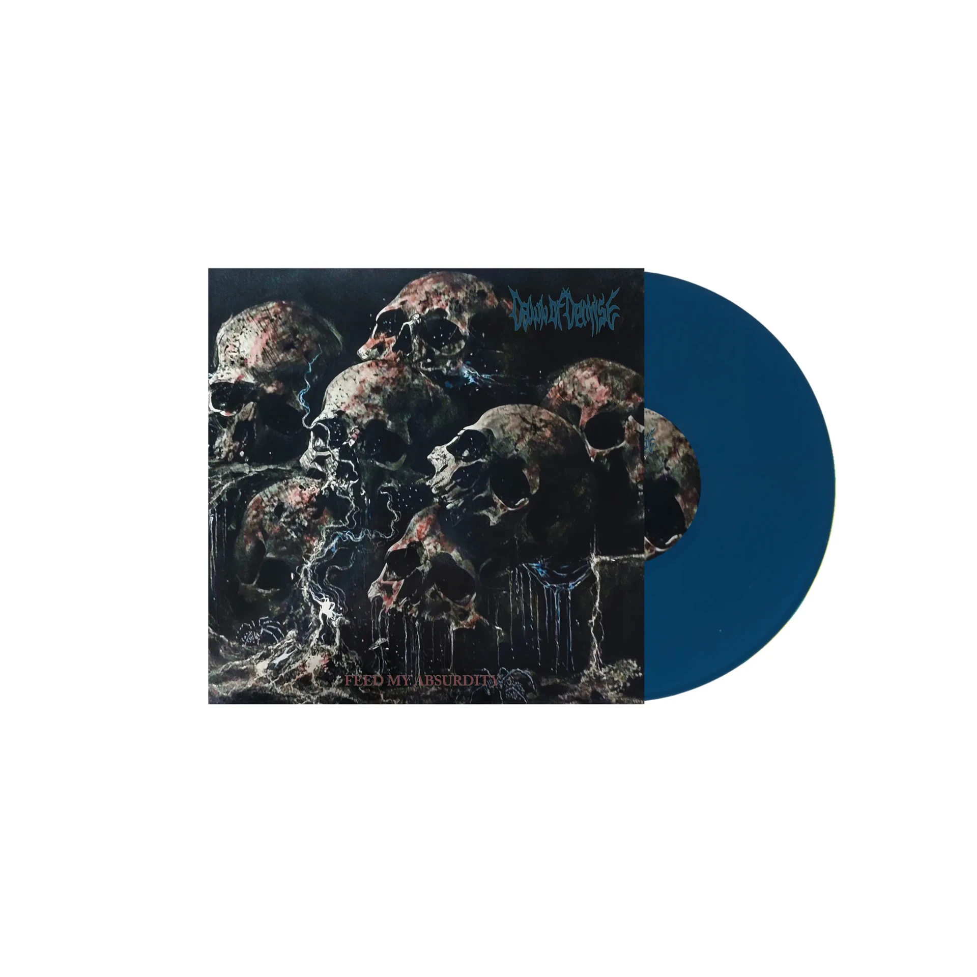 DAWN OF DEMISE - Feed My Absurdity [ASH BLUE LP] (Death Metal Vinyl) · Bild 2