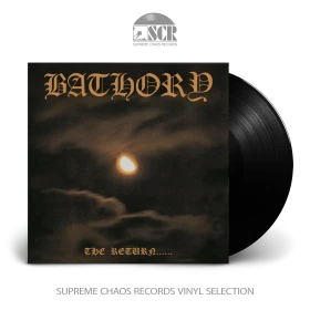 BATHORY · The Return | BLACK LP (Black Metal Vinyl)