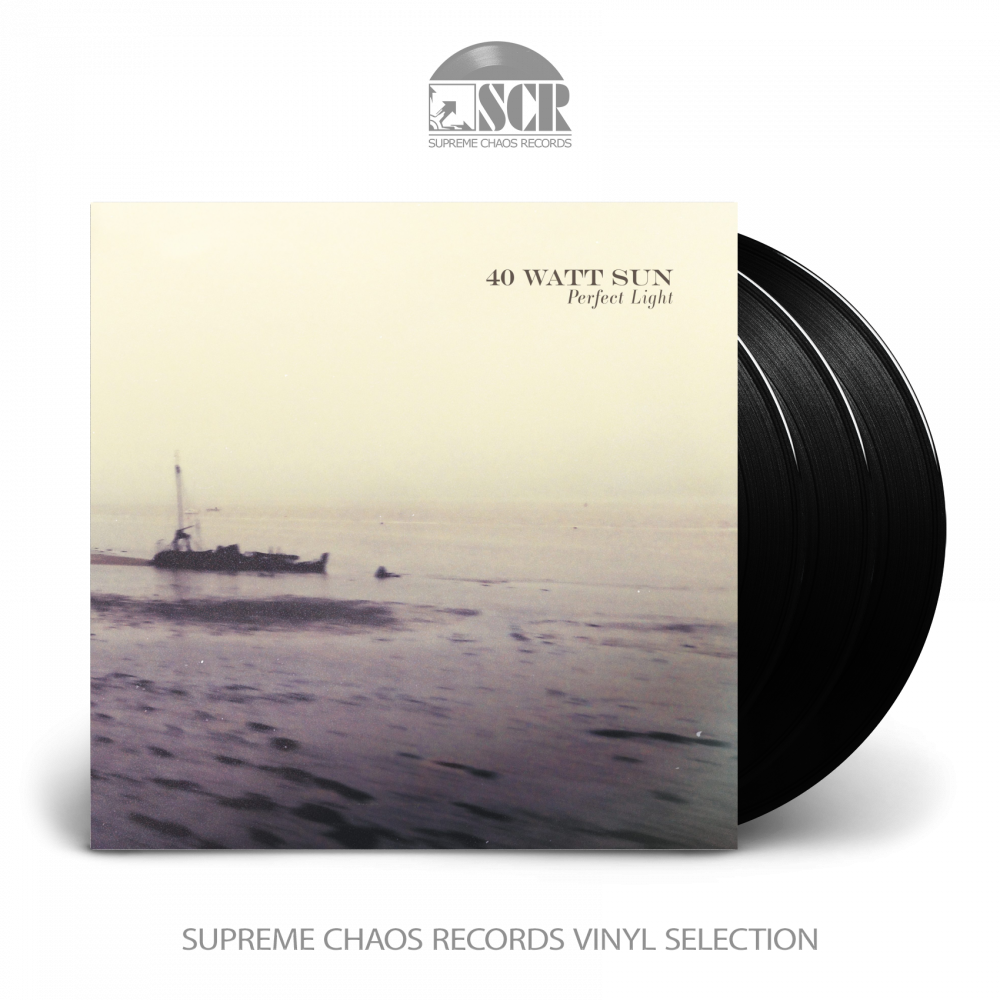 40 WATT SUN · Perfect Light | BLACK 3LP (Rock/Alternative Rock Vinyl)