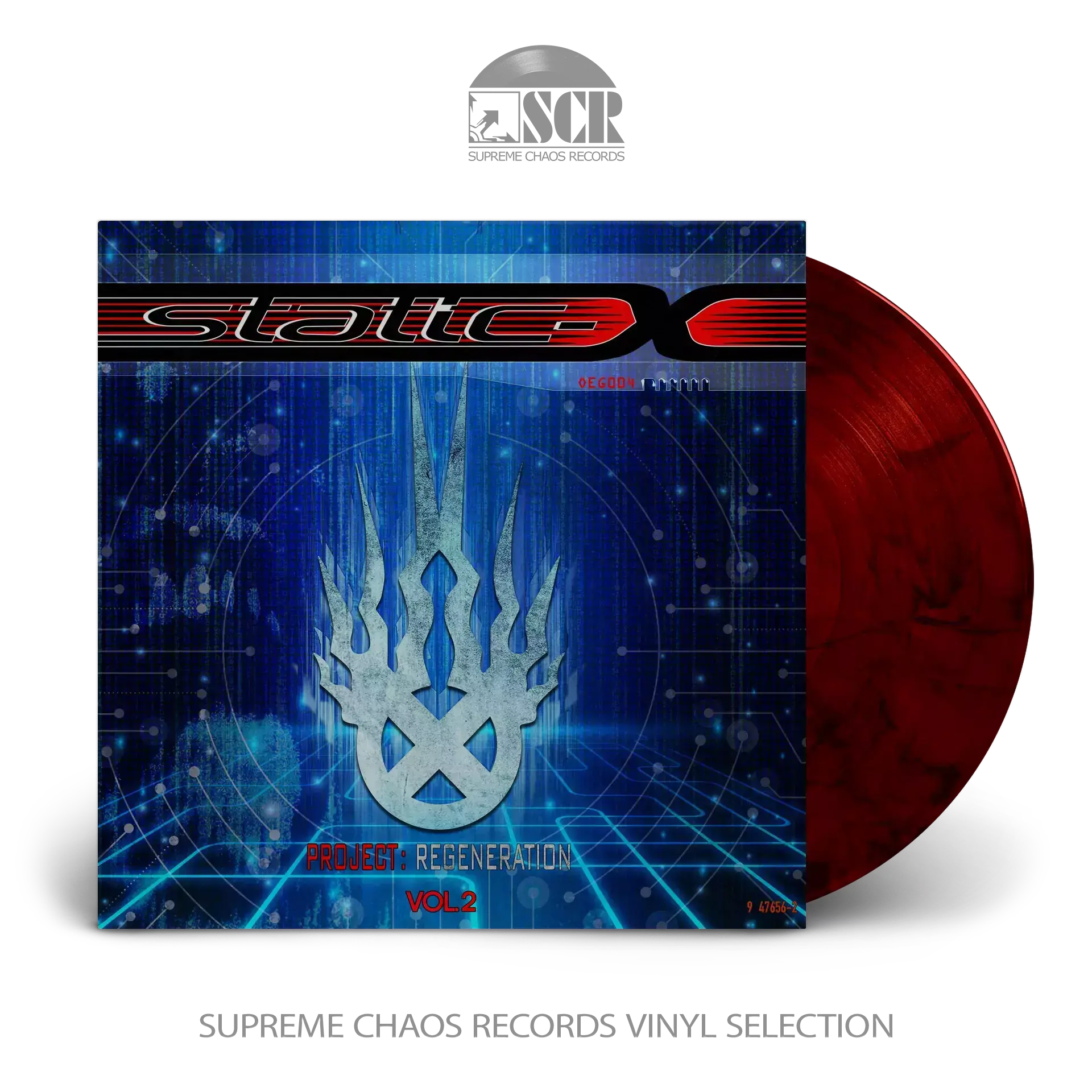 STATIC-X · Project Regeneration Vol. 2 | RED/BLACK MARBLED LP (Alternative Metal Vinyl)