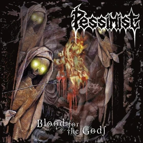 PESSIMIST · Blood For The Gods | BLACK LP (Death Metal Vinyl) · Bild 1