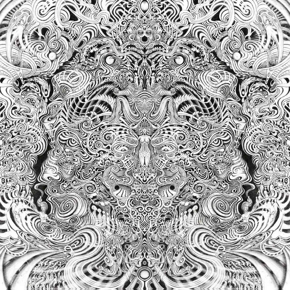 GAUPA · Fyr | GREY/WHITE/BLACK LP (Progressive Stoner Rock/Psychedelic Vinyl) · Bild 1