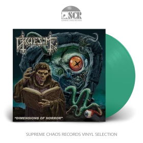 GRUESOME · Dimensions Of Horror | CLEAR GREEN LP (Death Metal Vinyl)