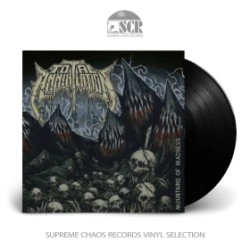 TOTAL ANNIHILATION · Mountains Of Madness | BLACK LP (Death Metal Vinyl)