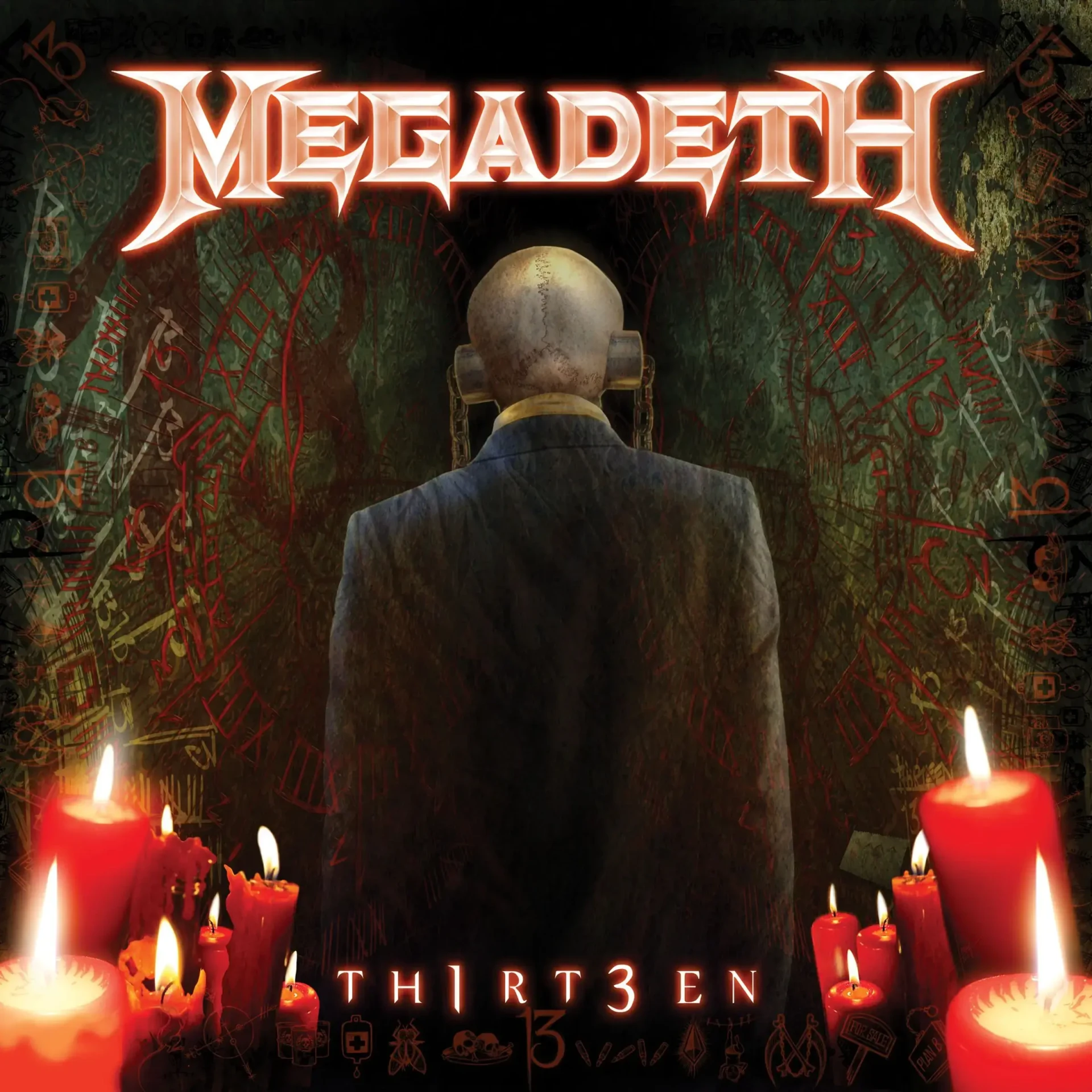 MEGADETH - Th1rt3en (Re-Release) · BLACK 2LP (Heavy Metal/Thrash Metal Vinyl) · Bild 1