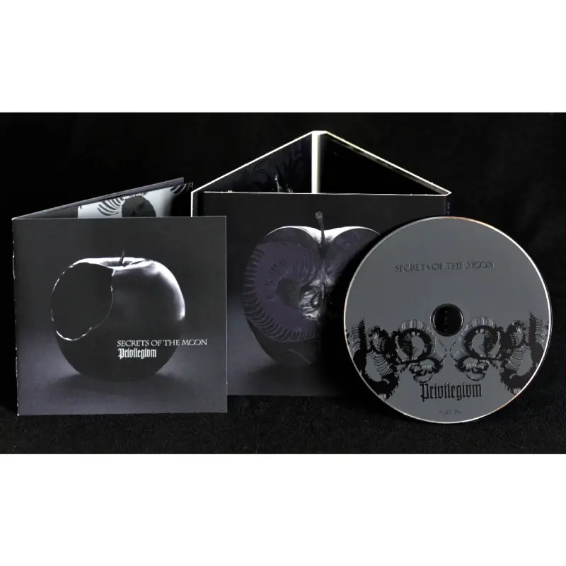 SECRETS OF THE MOON · Privilegivm | DELUXE CD+2X7" BOX SET (Black Metal CDs) · Bild 1