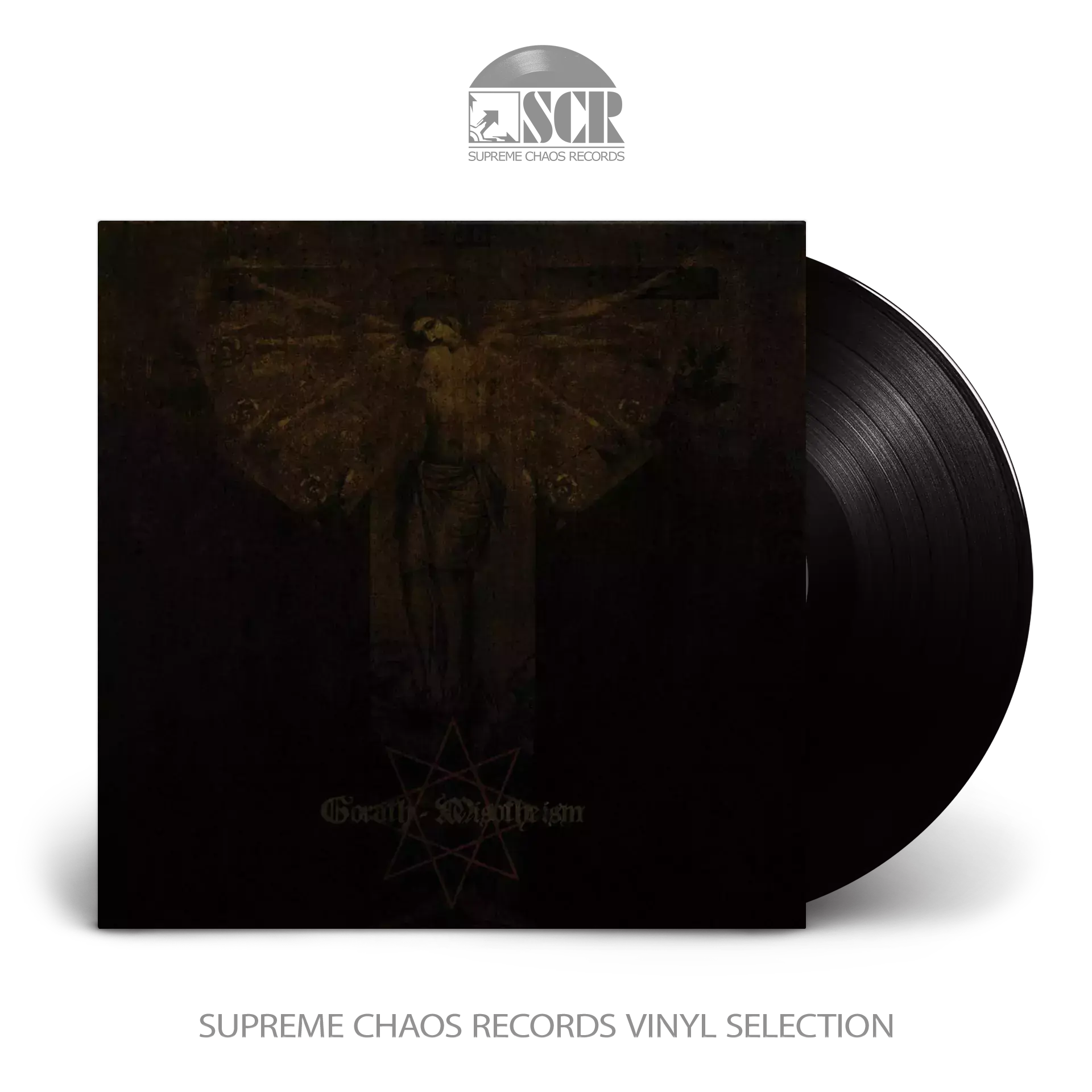 GORATH · Misotheism | BLACK LP (Black Metal Vinyl)