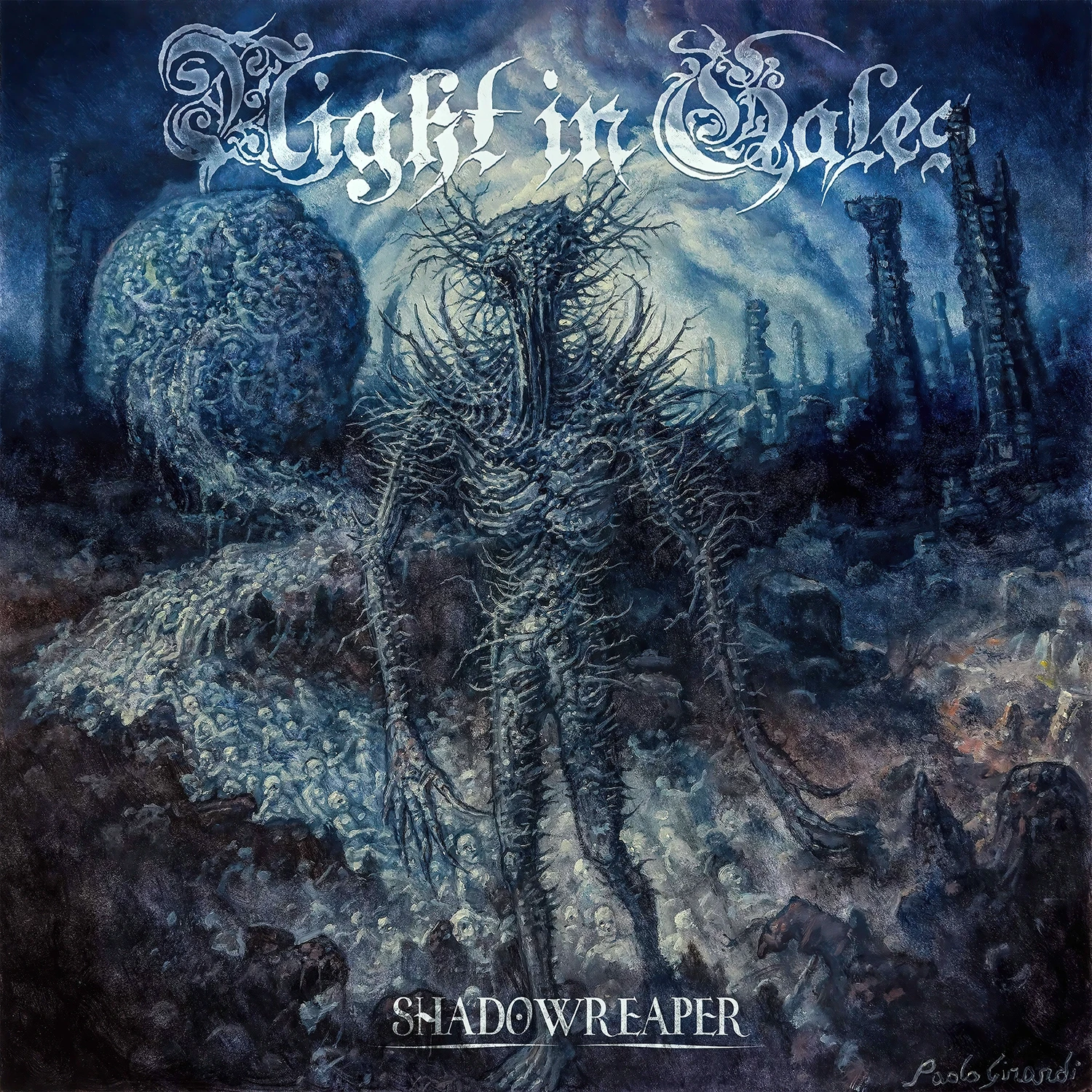 NIGHT IN GALES · Shadowreaper | BLACK LP (Death Metal Vinyl) · Bild 2