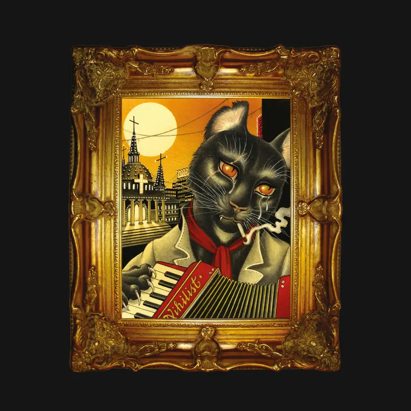 SPIRITUAL FRONT · Rotten Roma Casino | RED/BLACK MARBLED LP (Neofolk Vinyl) · Bild 1