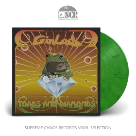 GIN LADY · Toads & Diamonds Volume One: Live In Spain | GREEN MARBLE LP (Progressive Rock Vinyl)