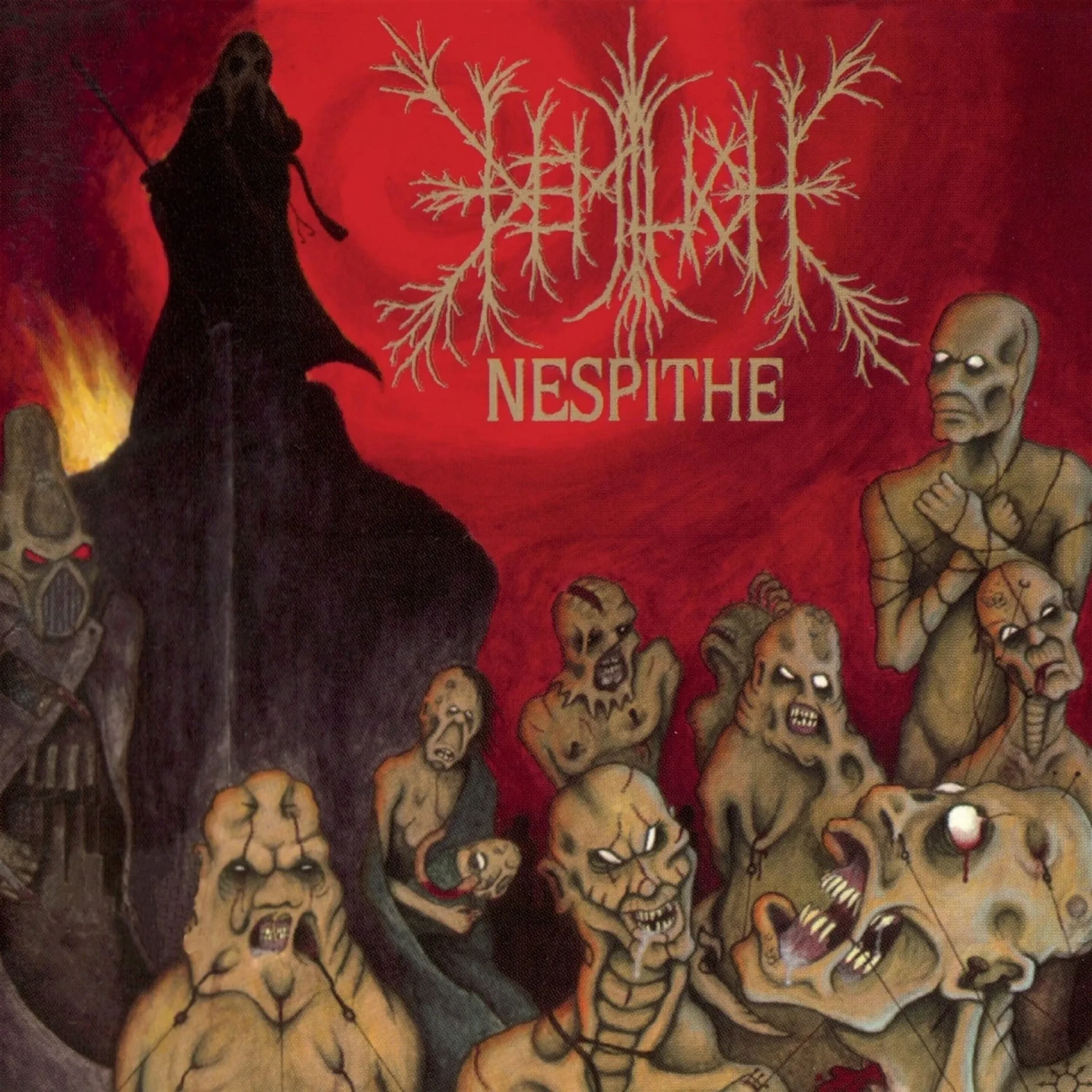 DEMILICH · Nespithe | TRANSPARENT RED SMOKY LP (Death Metal Vinyl) · Bild 1