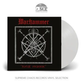 WARHAMMER · Total Maniac | WHITE LP (Death Metal Vinyl)
