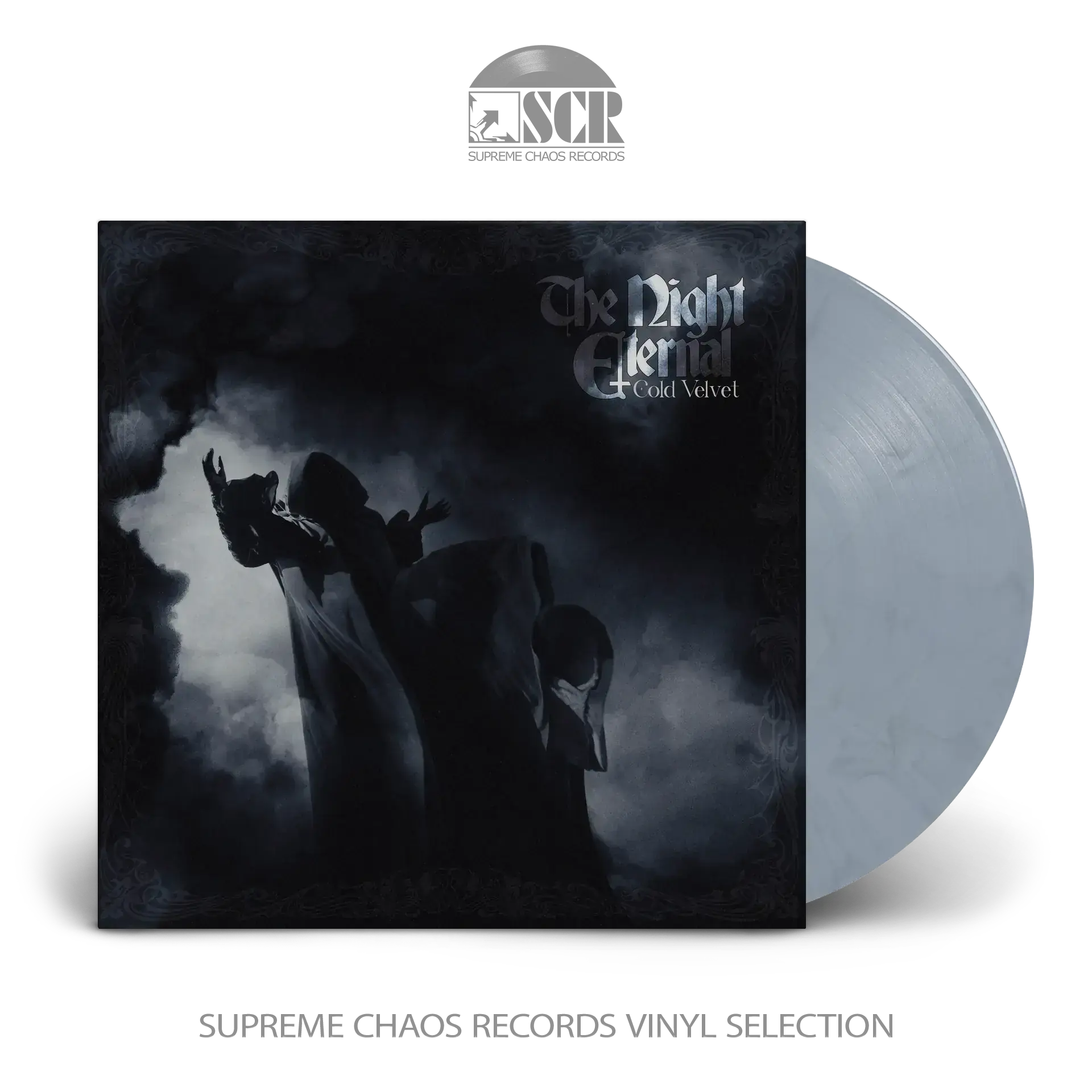 THE NIGHT ETERNAL · Cold Velvet | GREY BLUE MARBLED LP (Heavy Metal Vinyl)