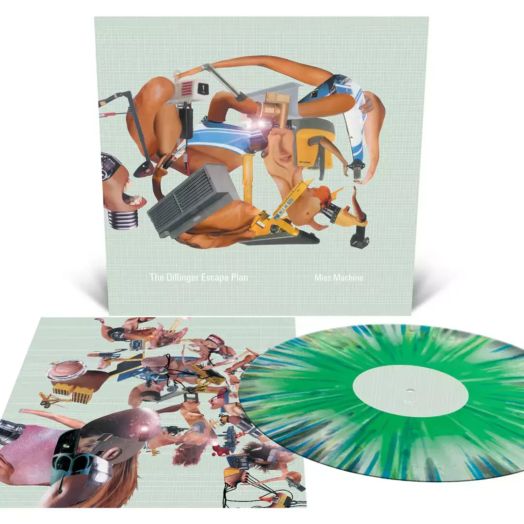 THE DILLINGER ESCAPE PLAN · Miss Machine | TRI-COLOR MERGE WITH SPLATTER LP (Mathcore/Technical Death Metal/Progressive Metal Vinyl)