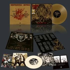 NOCTURNAL WITCH · Summoning Hell | GOLD LP+7" (Black Metal/Thrash Metal Vinyl) · Bild 2