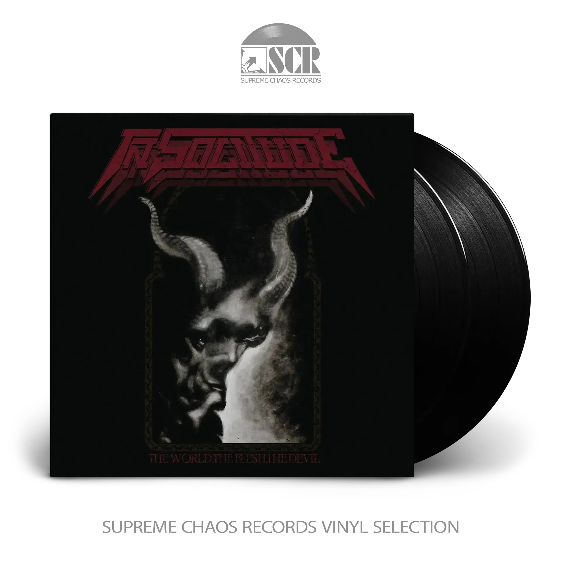 IN SOLITUDE · The World:The Flesh:The Devil | BLACK 2LP (Heavy Metal Vinyl)