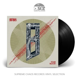 BOMBUS · Your Blood | BLACK LP+SLIPMAT (Hard Rock Vinyl)