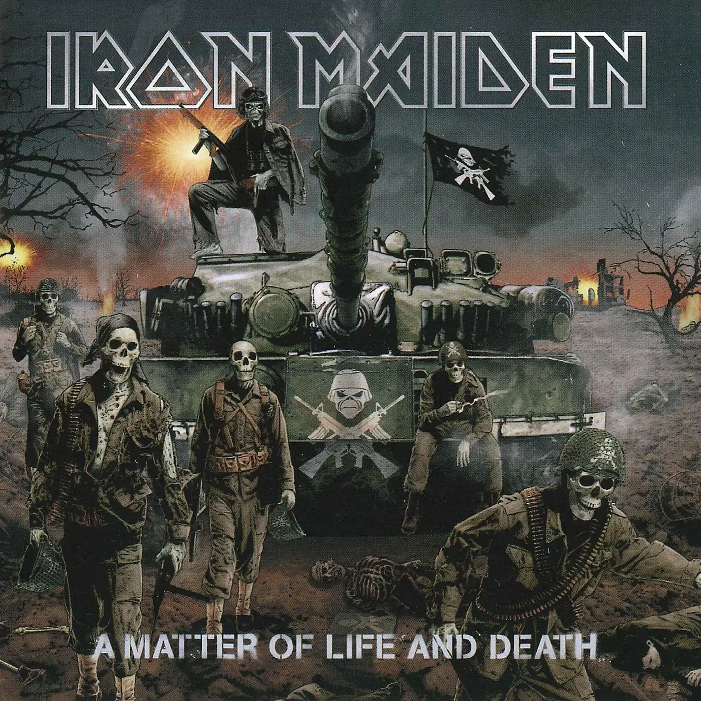 IRON MAIDEN · A Matter Of Life And Death | BLACK 2LP (Heavy Metal Vinyl) · Bild 1