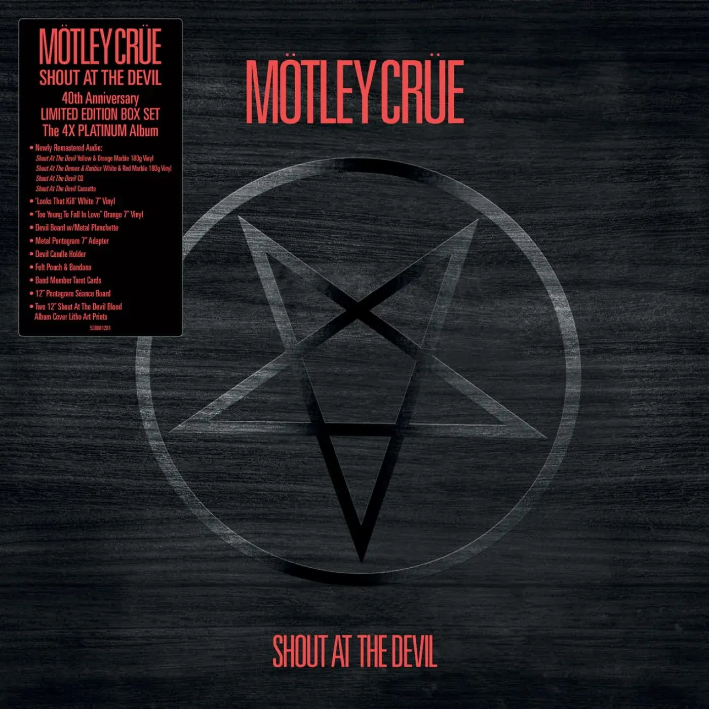 MÖTLEY CRÜE · Shout At The Devil | LP BOXSET (Hard Rock Vinyl)