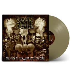 NAPALM DEATH · The Code Is Red | GOLDEN LP (Grindcore Vinyl)
