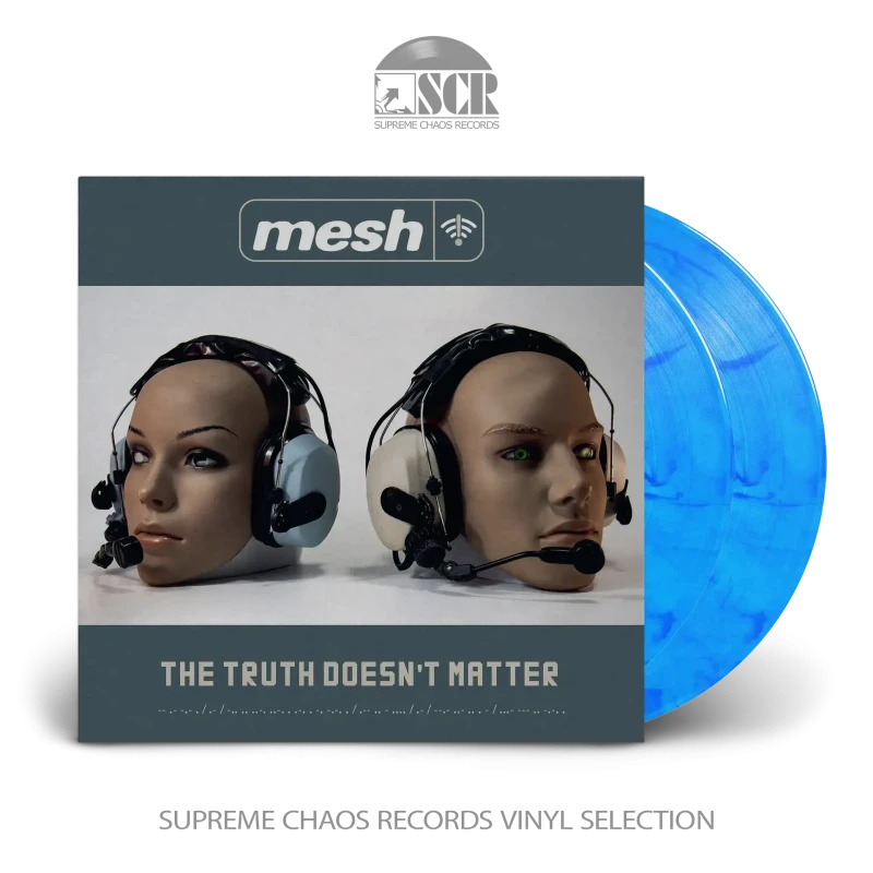 Mesh · The Truth Doesn't Matter | CURACAO/BLUE Marbled 2LP