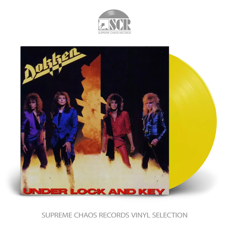 Dokken · Under Lock And Key | Yellow LP