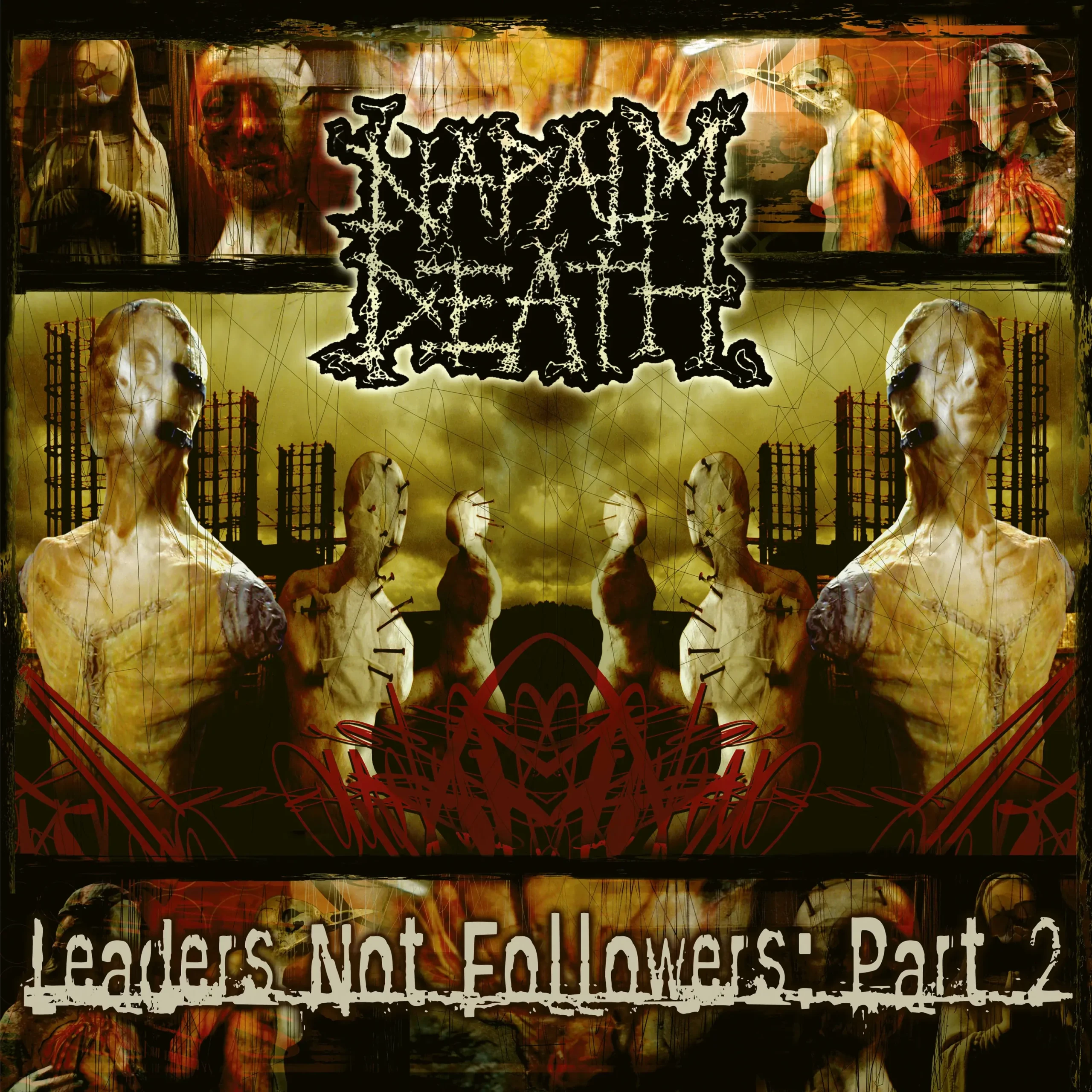 NAPALM DEATH - Leaders Not Followers: Part 2 · GOLDEN LP (Grindcore Vinyl) · Bild 1