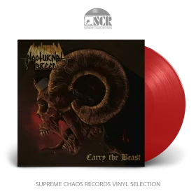 NOCTURNAL BREED · Carry The Beast | TRANSPARENT RED LP (Thrash Metal Vinyl)