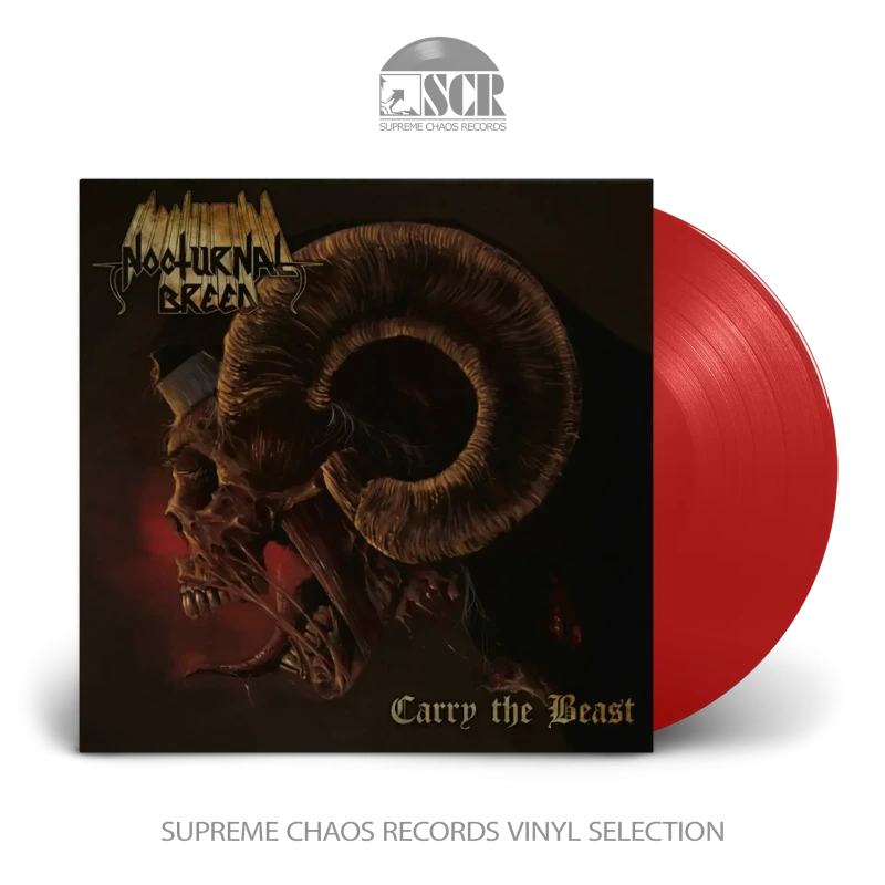 Nocturnal Breed · Carry The Beast | Transparent RED LP
