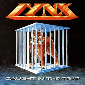 LYNX · Caught in the trap | NIGHT BLACK LP (Heavy Metal Vinyl) · Bild 1